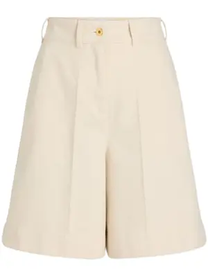 Джинсовые шорты-бермуды