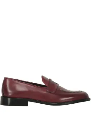 Кожаные лоферы