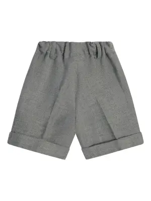 Шорты с подвернутым краем