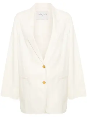 Твиловый однобортный пиджак