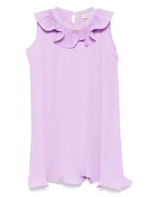 Плиссированное платье