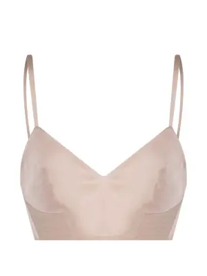 Топ Mj с V-образным вырезом