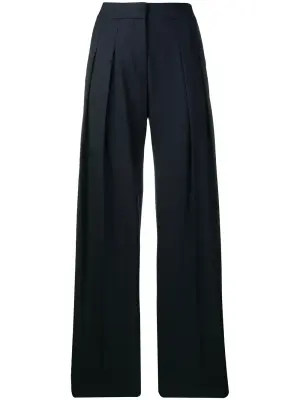 Широкие брюки строгого кроя