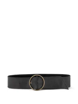 ремень с круглой пряжкой