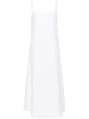 Платье миди с открытой спиной