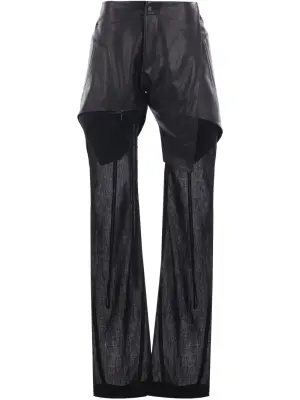 Брюки со вставками