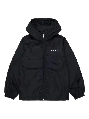 Куртка на молнии с капюшоном