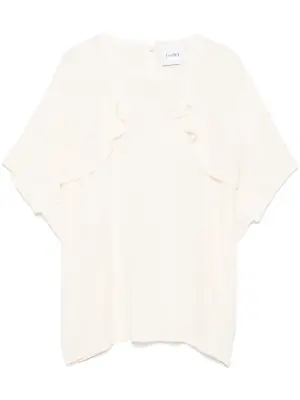 Блузка с оборками