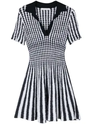 Платье мини Marylin из сирсакера