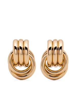Серьги Double Knot