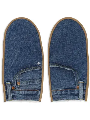 Перчатки со вставками