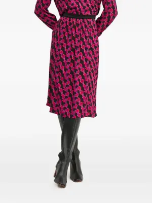 Юбка миди Jovial с принтом