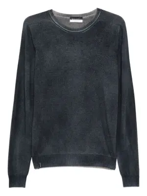 Свитер с круглым вырезом