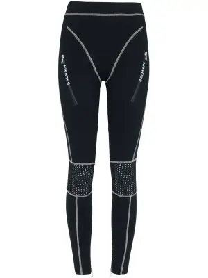 легинсы с контрастной строчкой