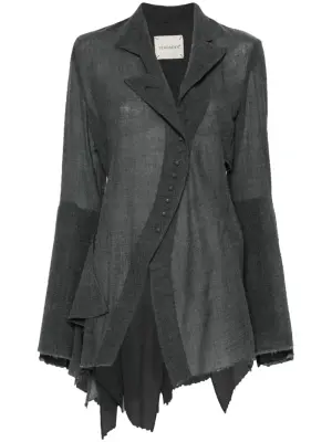 Рубашка асимметричного кроя