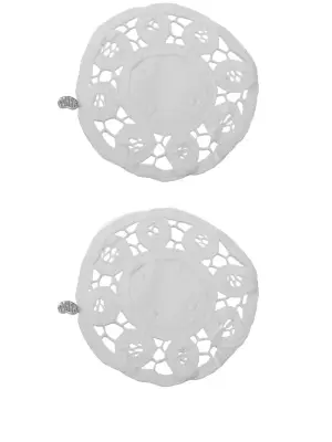 Набор из двух кружевных подставок