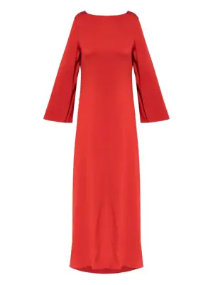 коктейльное платье с высоким воротником