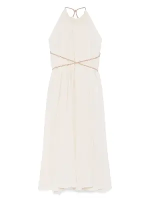 Платье с пуговицами