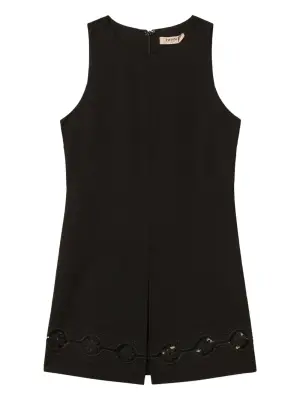 Туника с цветочной вышивкой