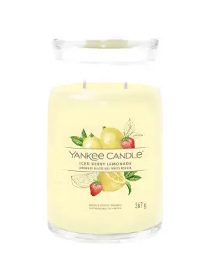 Большая свеча с ароматом ягодного лимонада со льдом