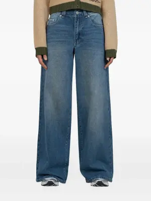 Джинсы с заниженной талией