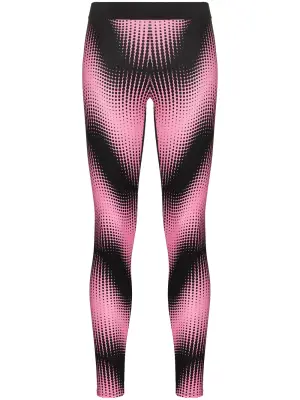 Легинсы с абстрактным принтом