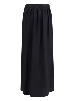 Длинная юбка с пуговицами