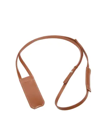 Сумка для духов с кожаным ремешком