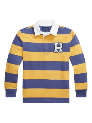 рубашка поло в полоску