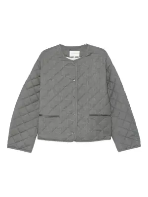 Стёганая пуховая куртка