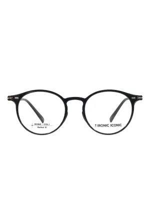 Очки в круглой оправе