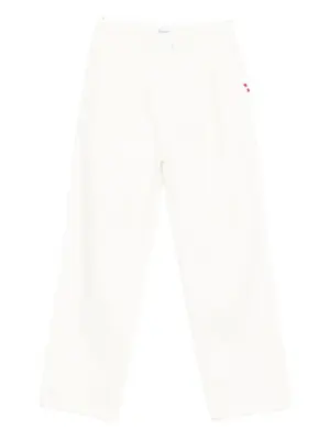 Джинсы со складками