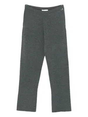 Брюки с вышитым логотипом