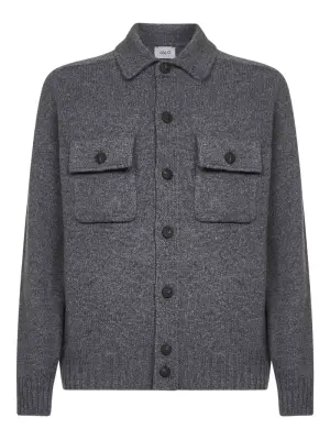 Шерстяной кардиган на пуговицах