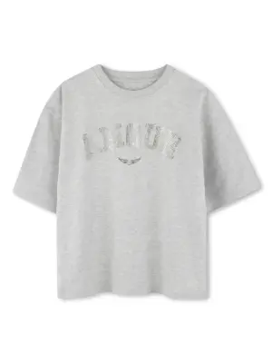 Футболка со стразами