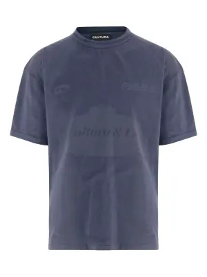 Футболка с принтом логотипа