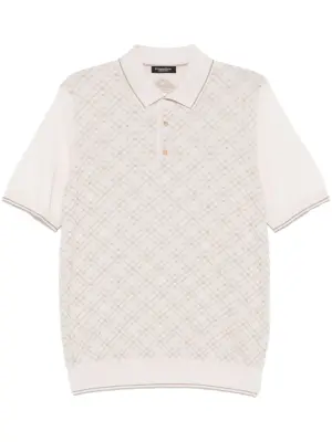 Рубашка поло с узором