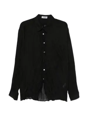 Рубашка с длинными рукавами на пуговицах