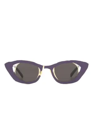 Солнцезащитные очки в оправе 'кошачий глаз'