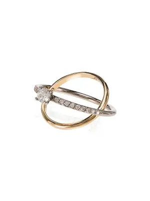 Eclipse diamond ring