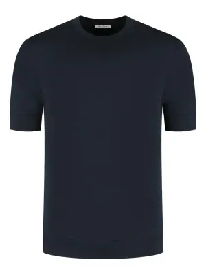 футболка с круглым вырезом