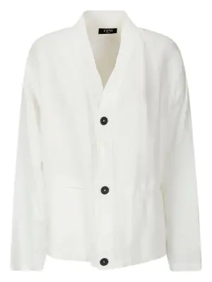 Льняная куртка