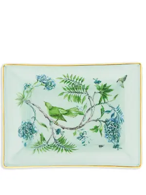 Фарфоровый поднос Secret Garden