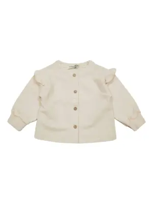 Кардиган с оборками