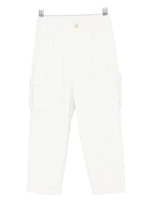 Карго-брюки с защипами