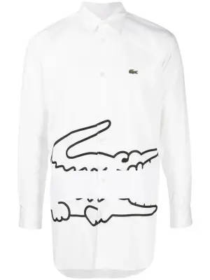 Рубашка из коллаборации с Lacoste