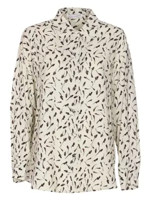 Рубашка с цветочным узором