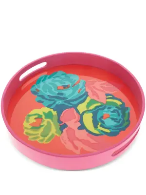 Деревянный поднос Nizam Flower (35 см)