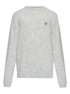 Свитер с круглым вырезом