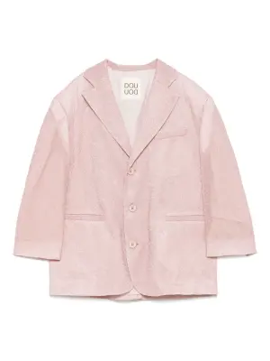 Пиджак из ткани ламе